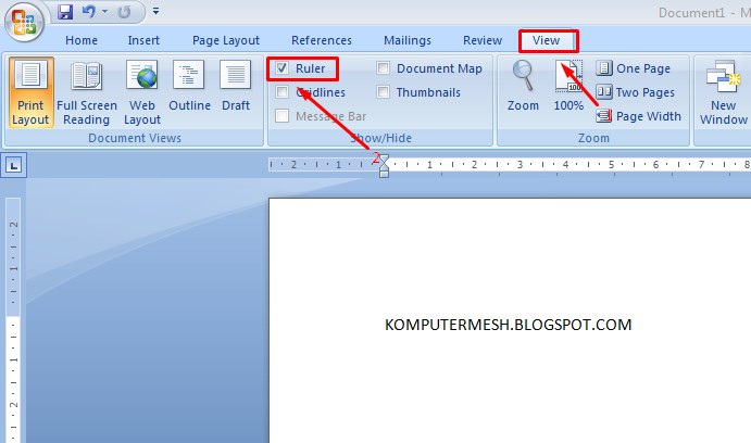 Cara Menampilkan Ruler Di Word Ini Yuk Teknologiterbaru Id My Xxx Hot Girl 7968