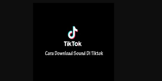 Cara Mendownload Sound TikTok
