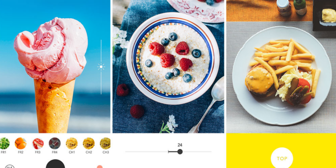 Aplikasi Kamera untuk Foto Makanan