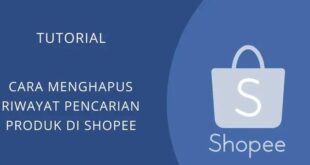 Cara Menghapus Pencarian di Shopee